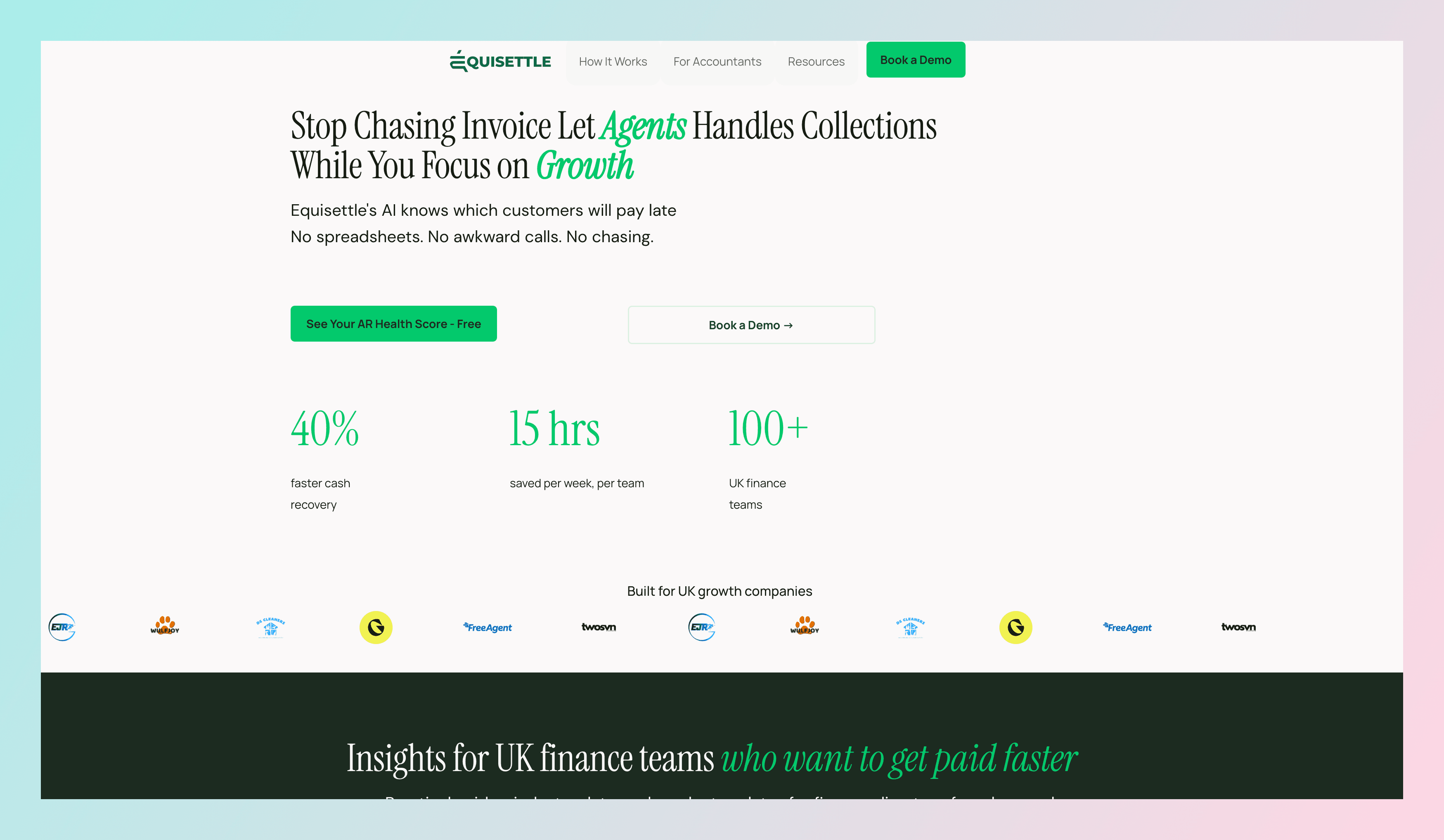 Equisettle project screenshot